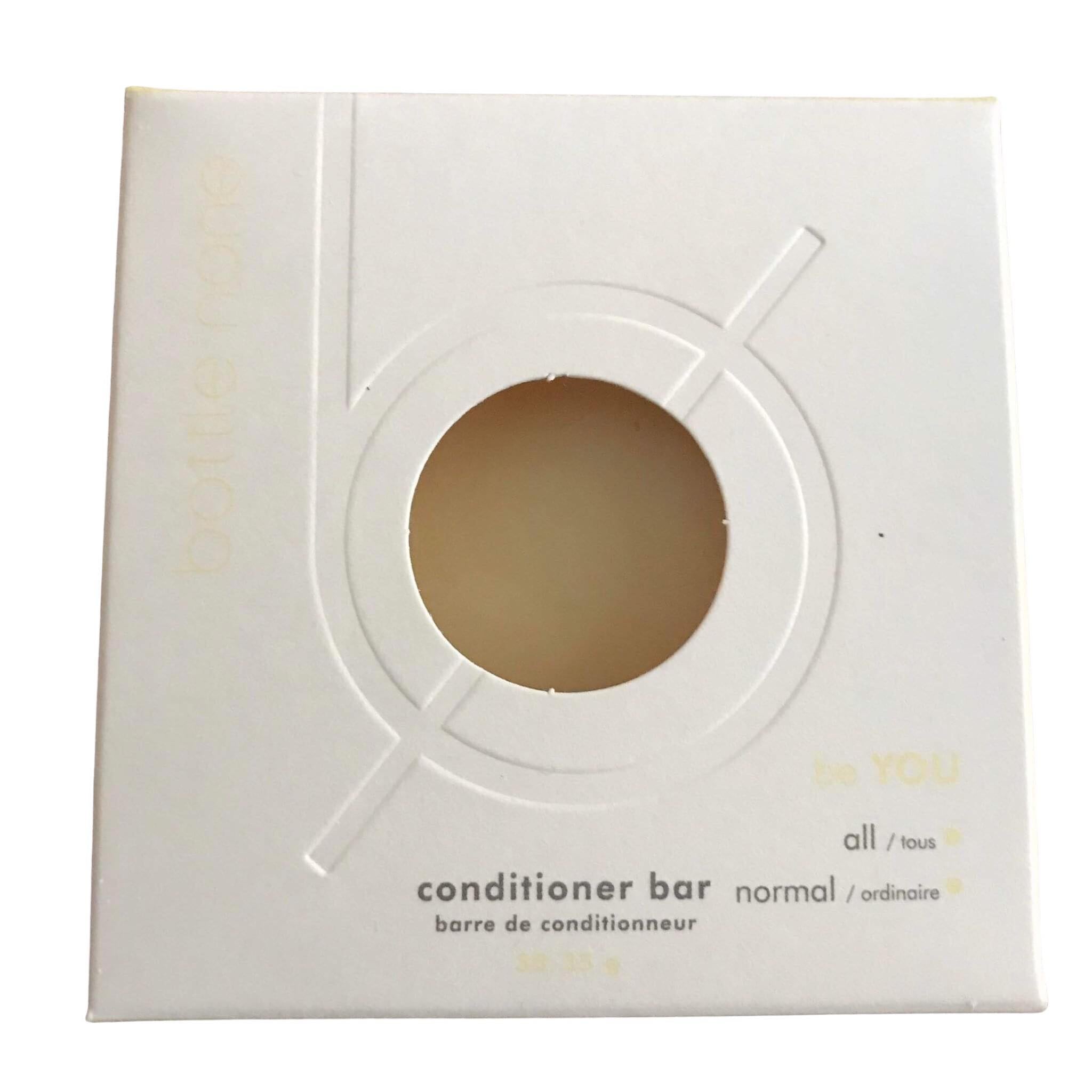 be YOU All Hair Types Conditioner Bar from Bottle None with nourishing formula, natural scent, plastic-free packaging, 3.5