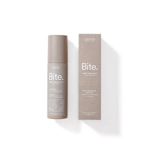 Bite insect repellent 120 ml full size Health Canada approved natural tick and mosquito repellent Canada oil of lemon eucalyptus spray
