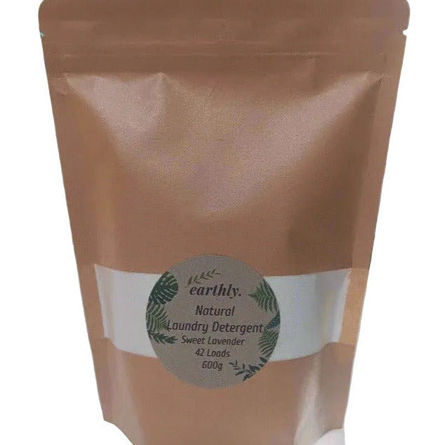 Earthly lavender laundry detergent powder 42 loads eco friendly Canada