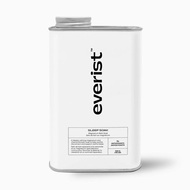 Everist Sleep Soak magnesium bath soak for relaxation and restful sleep made in Canada