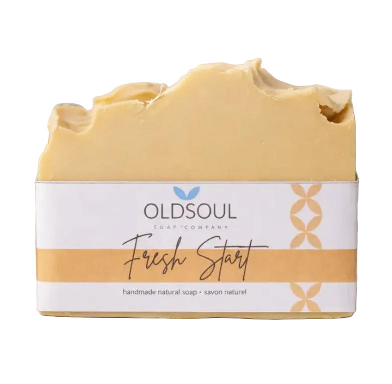 Fresh Start artisan soap lemongrass orange natural bar Canada