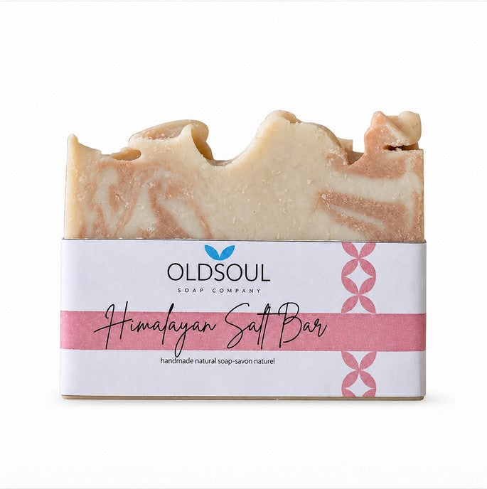 Canadian made vegan Himalayan salt soap bar with shea butter