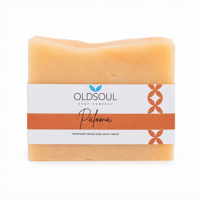 Paloma Artisan Soap handcrafted citrus summer soap made in Canada