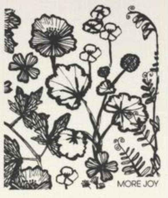 Siri Black More Joy Swedish dishcloth made of biodegradable cellulose and cotton, 6x8 inches, textured black cleaning cloth