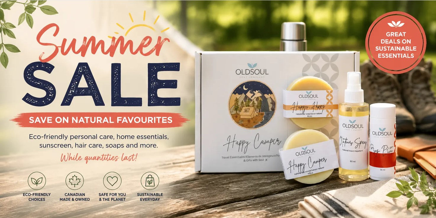 Summer Sale on eco-friendly Canadian personal care and sustainable essentials at Simply Natural Canada