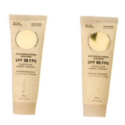 Tanit Botanics Mineral Sunscreen with SPF 30, natural broad spectrum formula, smooth texture, and clean, plastic-free