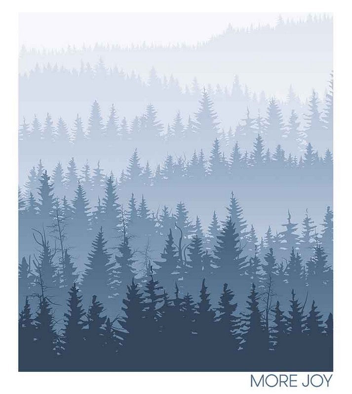 Wild Forest More Joy Swedish dishcloth with biodegradable cellulose and cotton, textured surface, eco-friendly cleaning