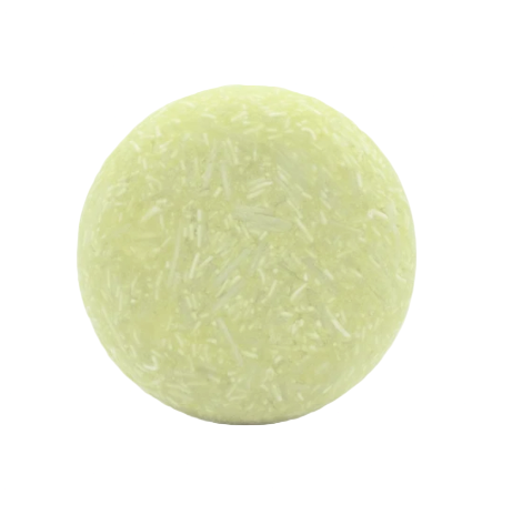 Close-up of the Good Juju Shampoo Bar’s textured surface revealing natural ingredients and subtle scent notes