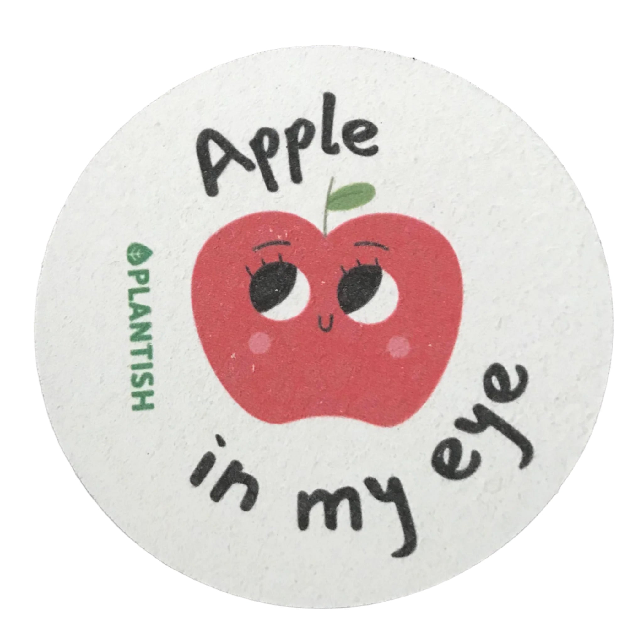 Close-up of Pep Talk Pop Up Sponges showing textured open-cell foam surface with vibrant multicolor design and rounded edges.