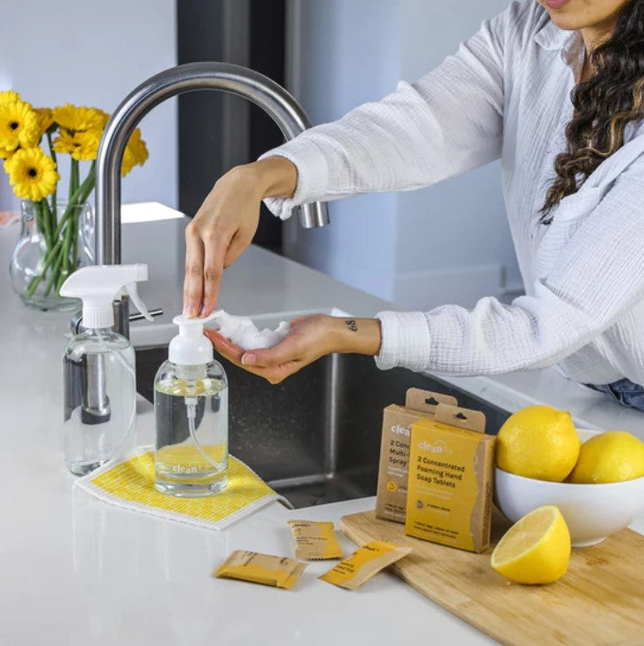 At Simply Natural Canada, we take pride in offering you the very best in water-activated consumables like foaming hand soap and spray cleaner tablets, ensuring a greener, cleaner future for all. 