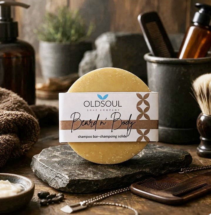 Beard and Body Shampoo Bar | Vegan Soap Bar Canada
