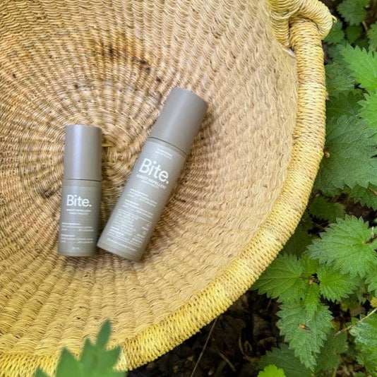 Bite insect repellent 50 ml and 120 ml sizes outdoor basket natural tick and mosquito protection Canada Health Canada approved bug spray