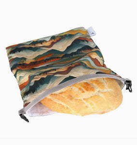 Colibri Mountains Reusable Bread Bag