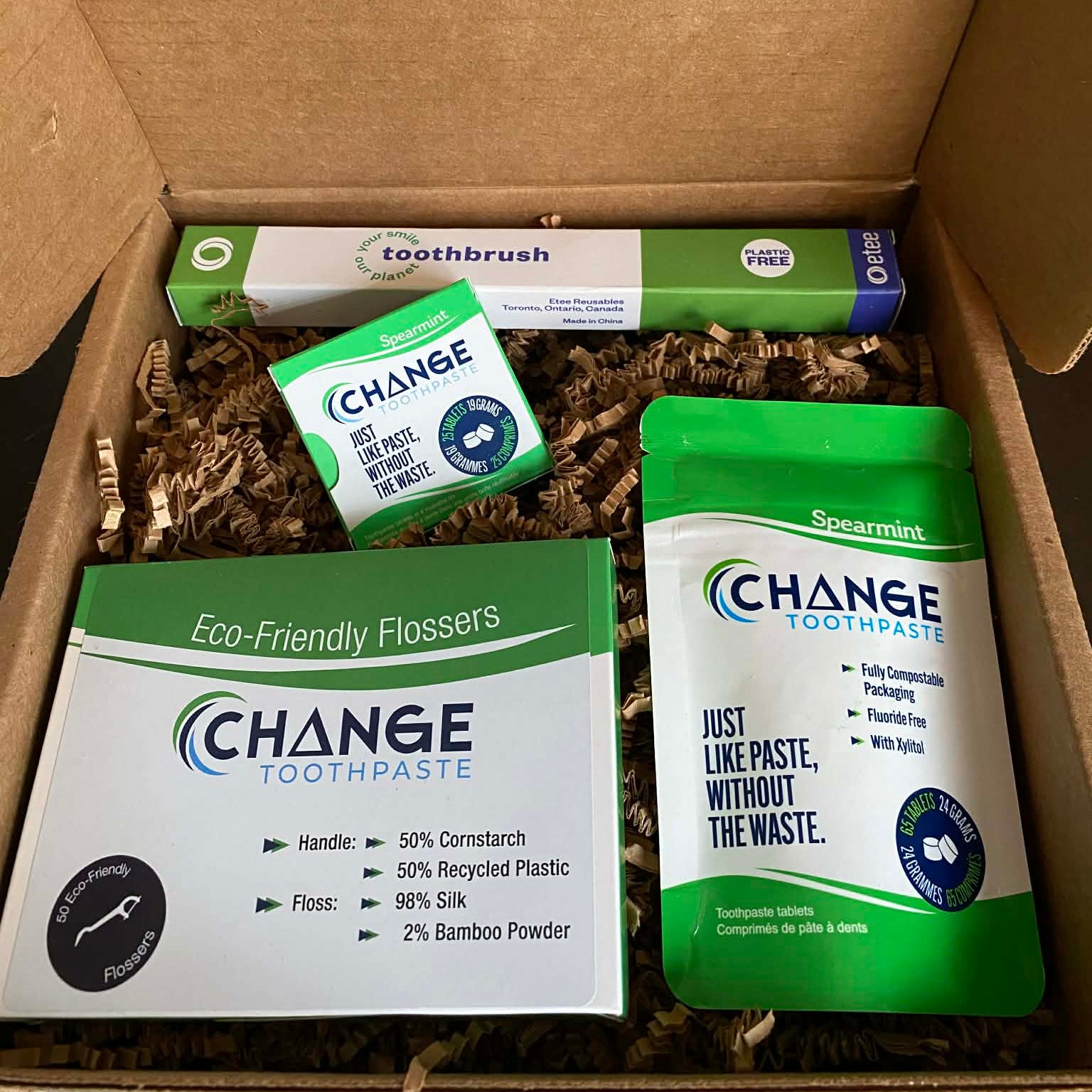 Change Toothpaste Starter Kit – Sustainable Dental Care Essentials