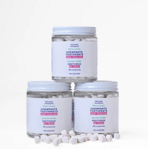 Fluoride Chewpaste Toothpaste Tablets