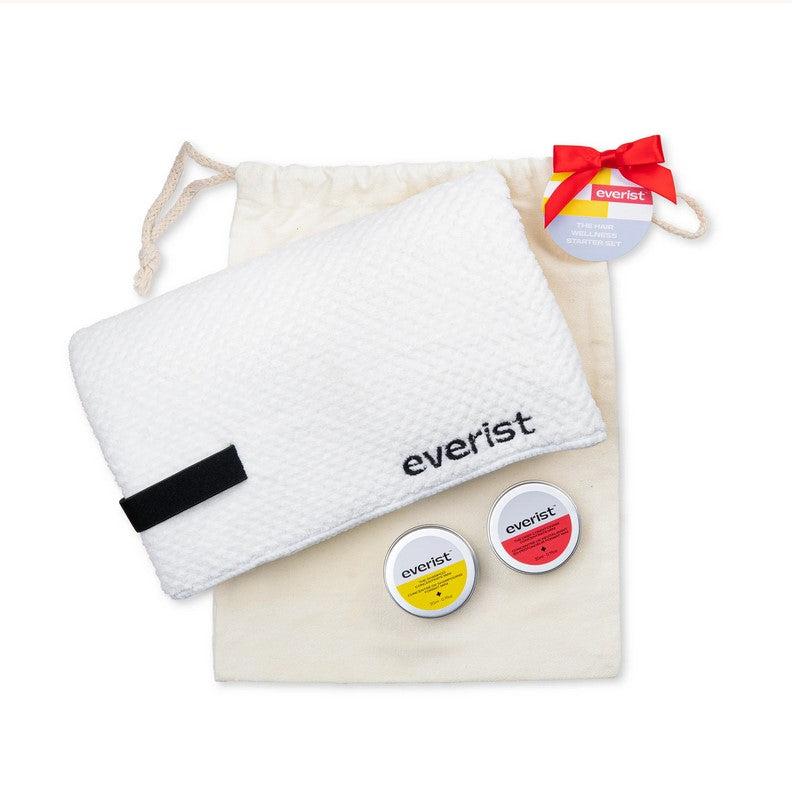 Everist Limited Edition Hair Wellness Starter Set with sulfate-free shampoo and conditioner, natural ingredients, fresh