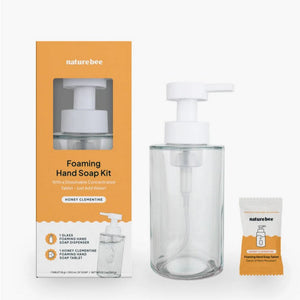 Nature Bee Honey Clementine Foaming Hand Soap Kit