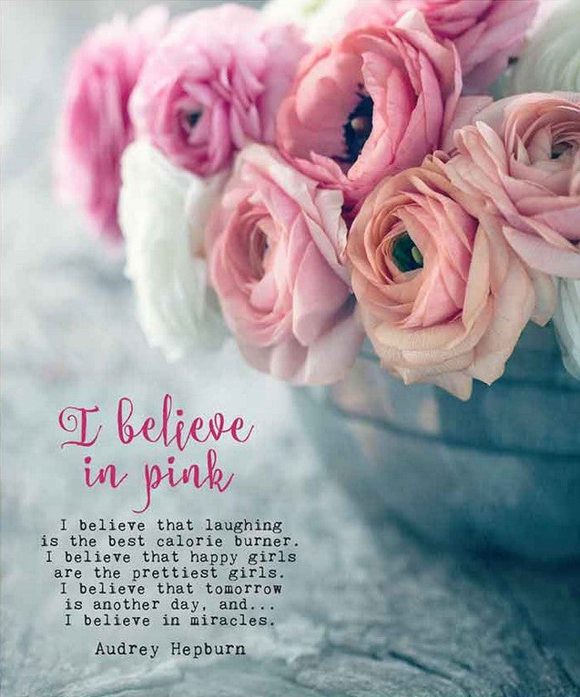 I Believe in Pink More Joy biodegradable Swedish dishcloth made of cellulose and cotton, absorbing spills and cleaning glass