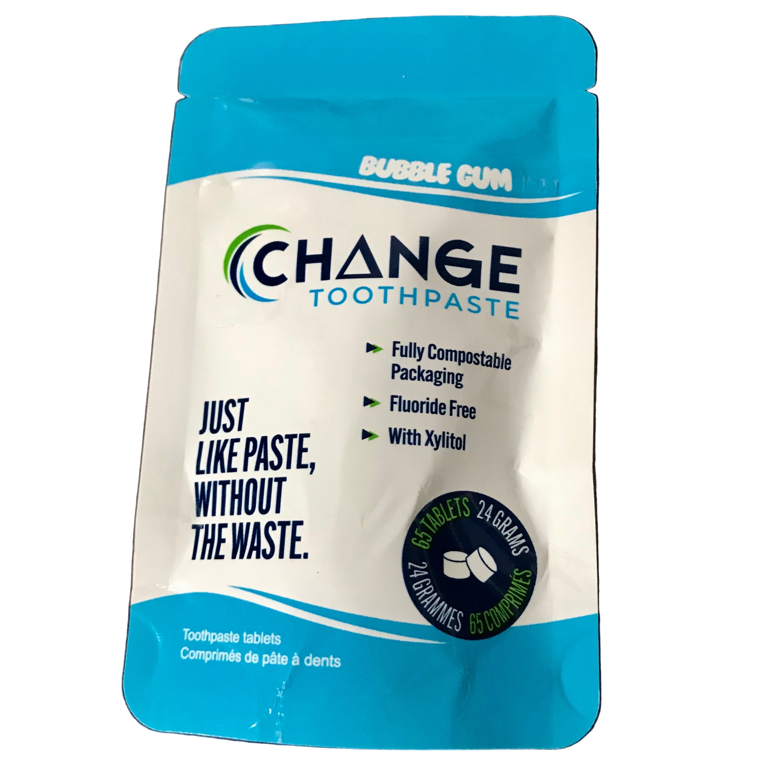 Change Toothpaste Tablets – Spearmint No Fluoride | Zero-Waste