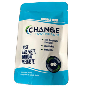 Change Toothpaste Tablets - Bubble Gum