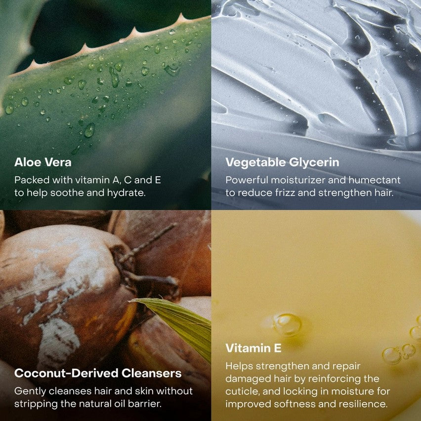 Close-up of the sleek, label-free tin highlighting the minimalistic design and textured, fragrance-free conditioning