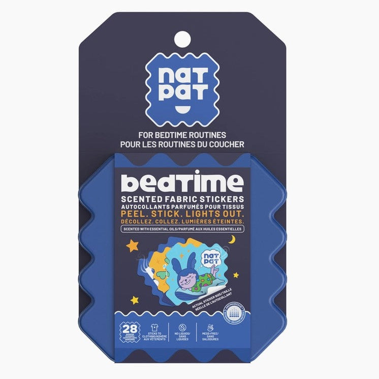 NATPAT Bedtime Sleep Promoting Stickers with calming essential oils for kids bedtime routine