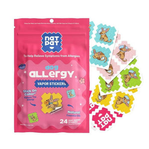 NatPat Dog Allergy Relief Vapour Stickers