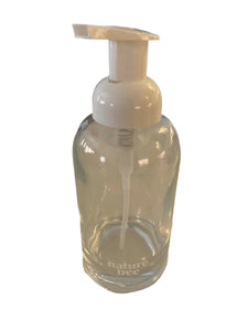 Nature Bee Refillable Glass Foaming Hand Soap Bottle