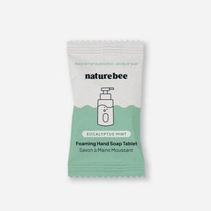 Nature Bee Eucalyptus Mint Foaming Hand Soap Tablets