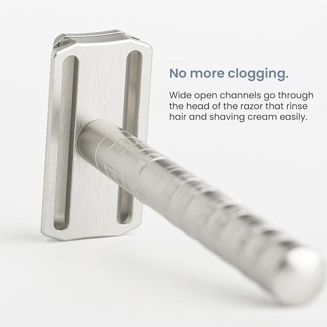 Henson AL13 Aircraft Aluminum Razor – Lightweight Precision Shave
