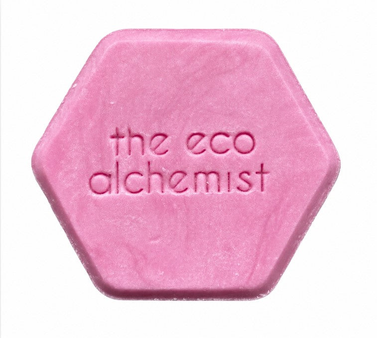 Rad Hair Day Shampoo Bar by The Eco Alchemist for fine dry or damaged hair with vanilla and coconut scent, Canadian made shampoo bar