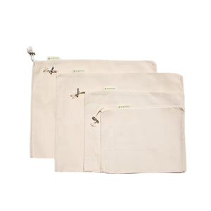 Organic Cotton Muslin Bags