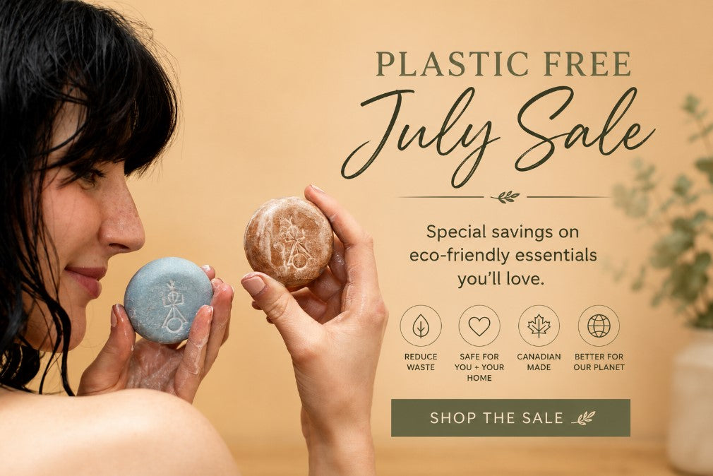 Shop the Plastic Free July Sale at Simply Natural Canada and save on eco-friendly household, personal care and low-waste everyday essentials.