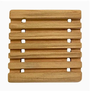 Reclaimed Wood Soap Dish Square