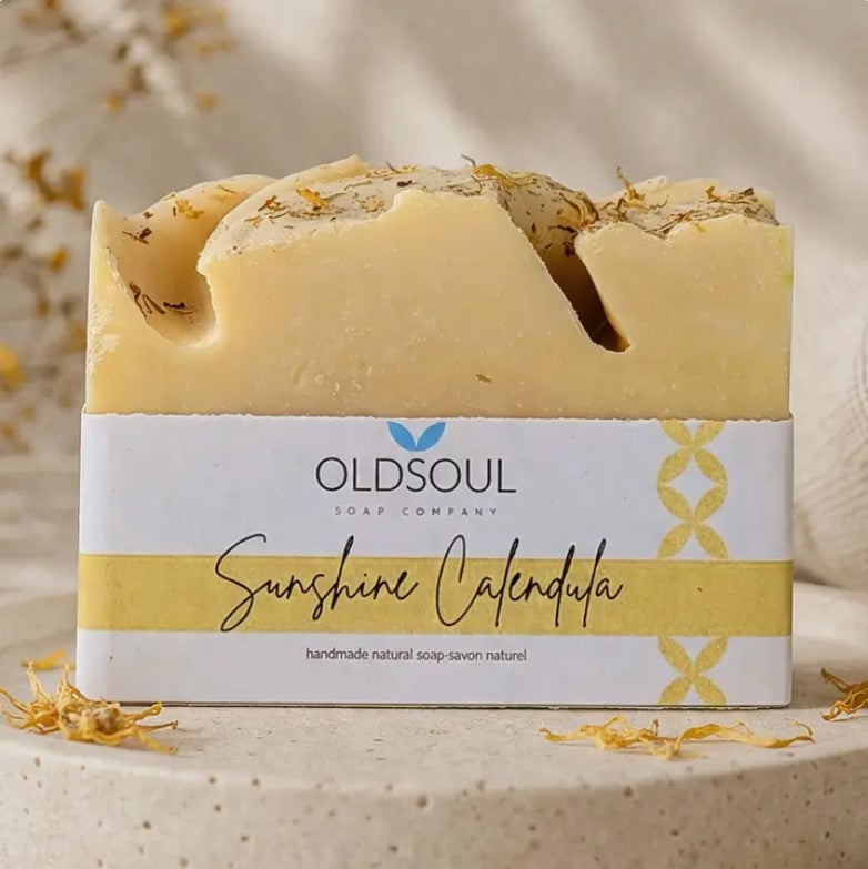 Sunshine Calendula Artisan Soap | Natural Citrus Soap Canada