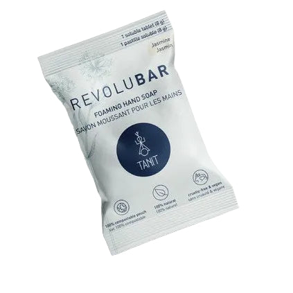 Revolubar Jasmine Foaming Hand Soap Tablet refill made in Canada