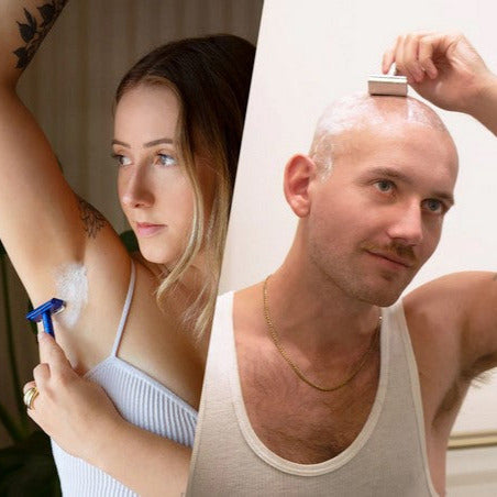 Henson Razor Stand – Anodized Aluminum Razor Display & Drying Stand