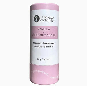 Vanilla Coconut Sugar Mineral Deodorant