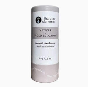 Vetiver Spiced Bergamot Mineral Deodorant