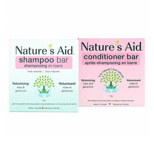 Nature's Aid Shampoo and Conditioner Bar Set - Volumizing