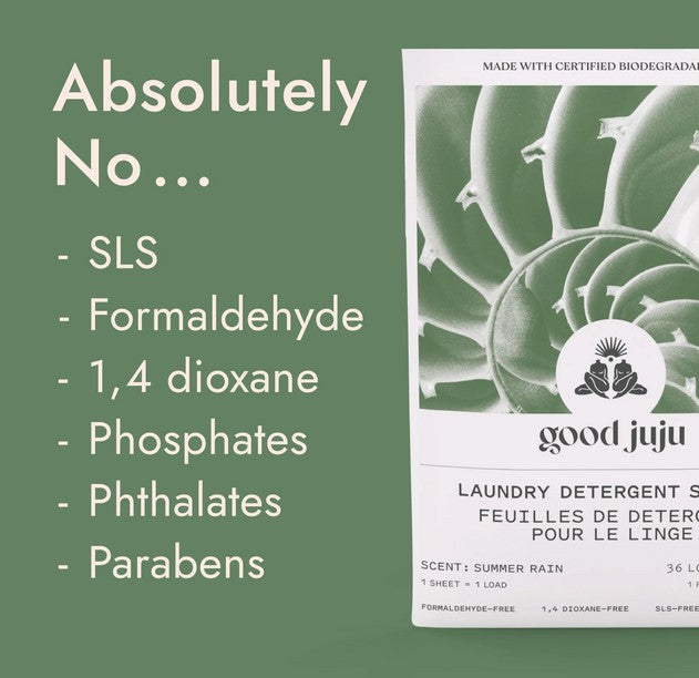 Close-up of the unscented laundry detergent sheet’s textured surface and crisp white color, highlighting flexible sheet