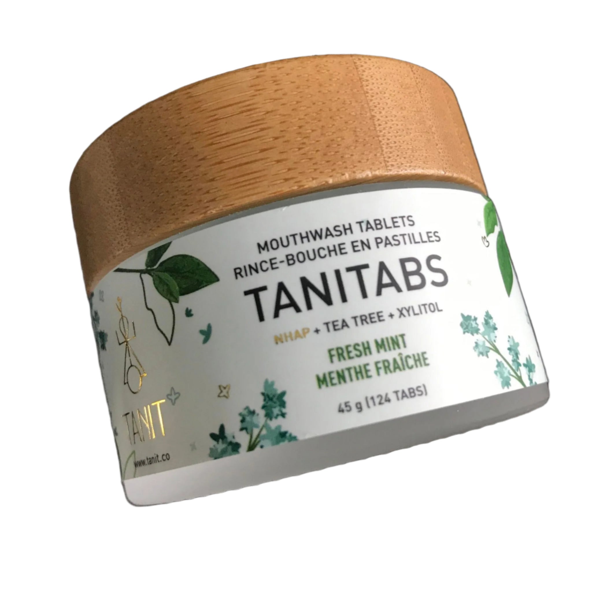 TANIT Mouthwash Tablets – Plastic-Free Minty Oral Care Refresh