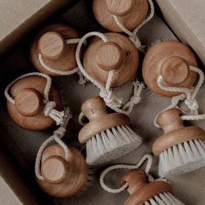 Close-up of the soft, textured surface highlighting the gentle abrasive material designed for exfoliating all skin types